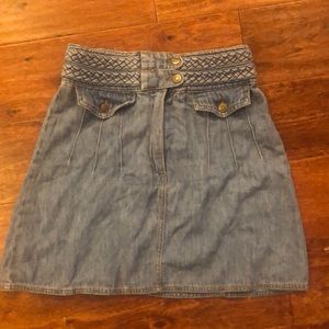 Free People Denim Skirt